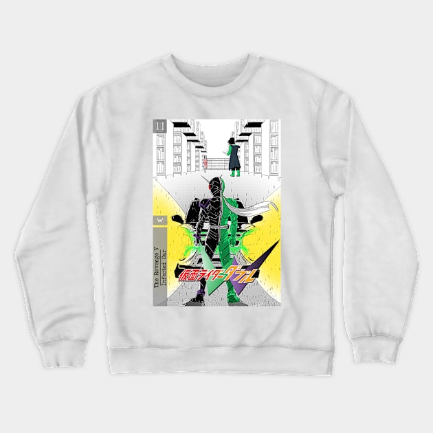 Kamen Rider Ep 11 Crewneck Sweatshirt by MarceloBot